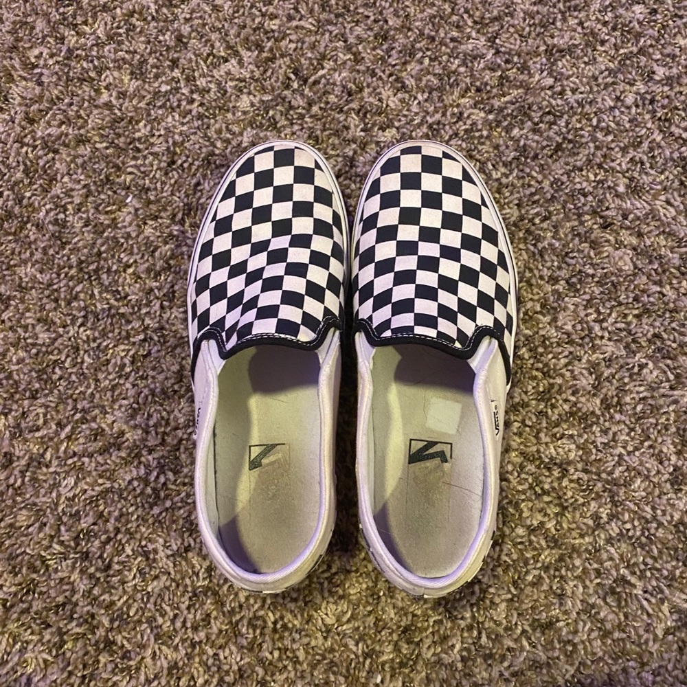 Checkered Vans